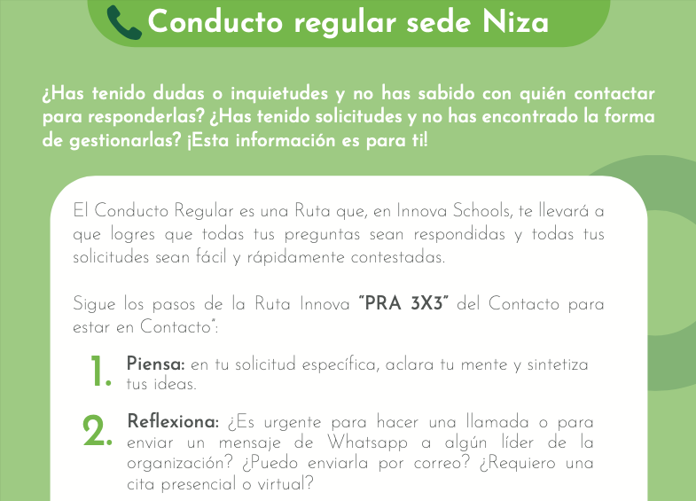 Conducto Regular Niza pdf