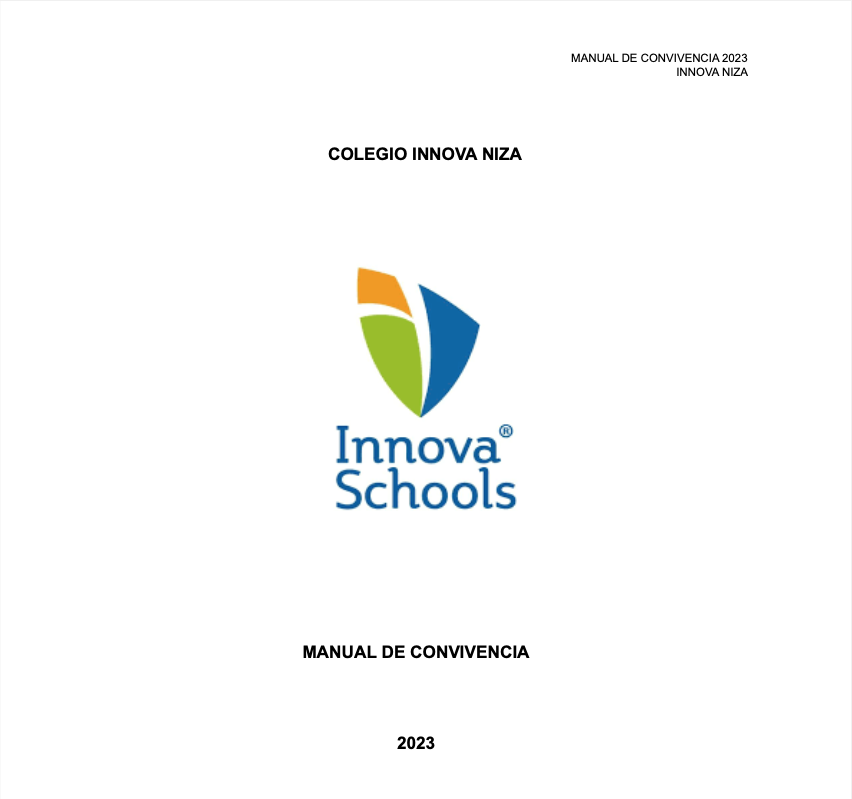 manual de convivencia Niza pdf